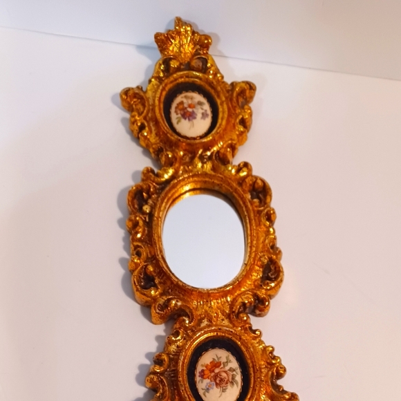 Wall Decor Ea Riba Co Brooklyn Ny Vintage Framed Floral Victorian